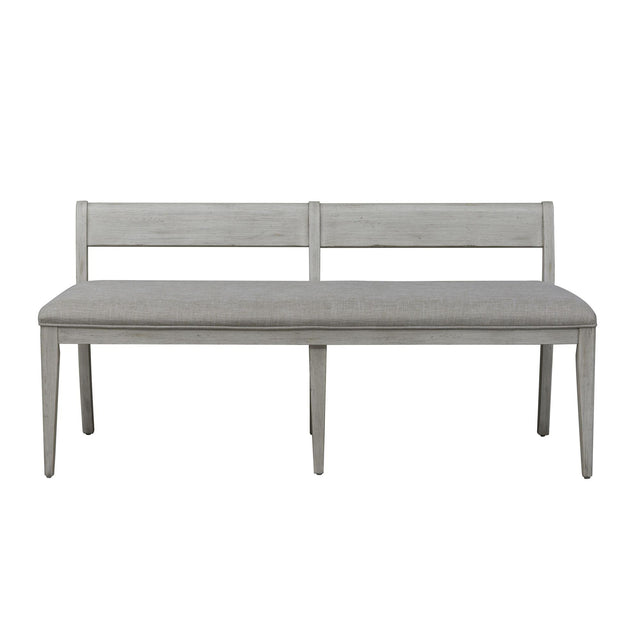 Liberty Furniture Farmhouse Reimagined - Upholstered Bench - White