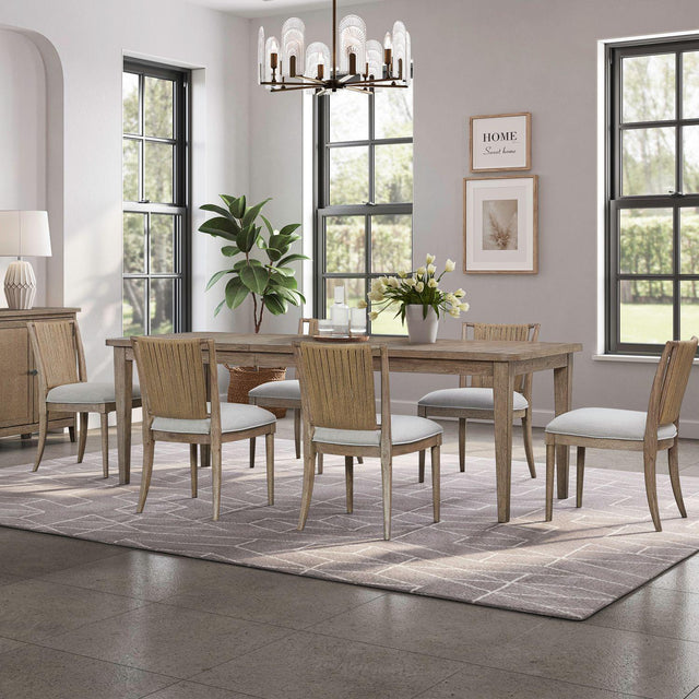 Liberty Furniture Sheridan Pointe - 7 Piece Rectangular Table Set - Vintage Natural