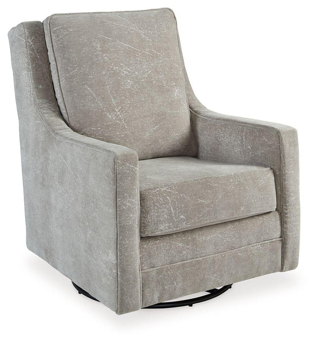 Ashley Kambria Swivel Glider Accent Chair - Pebble