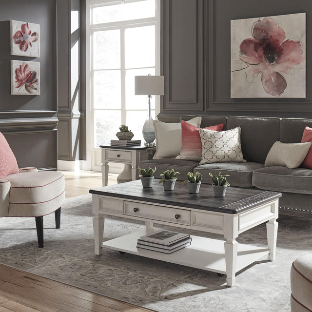 Liberty Furniture Allyson Park - 3 Piece Table Set - White