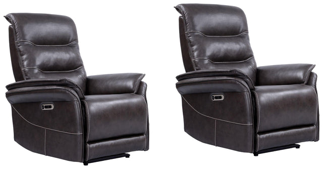 Parker House Prospect - Zero Gravity Power Recliner (Set of 2) - Twilight