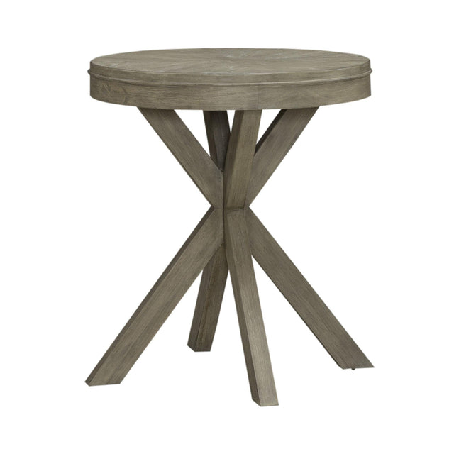 Liberty Furniture Brentwood - Round End Table - Sandstone