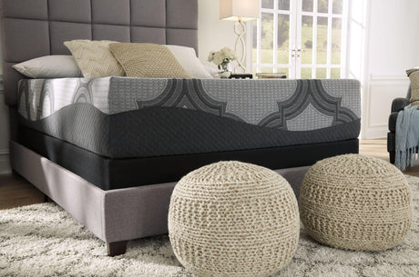Ashley 1100 Series - 2 Pc. - Full Mattress, Foundation - Gray