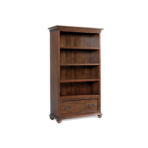Riverside Furniture Clinton Hill - Drawer Bookcase - Classic Cherry