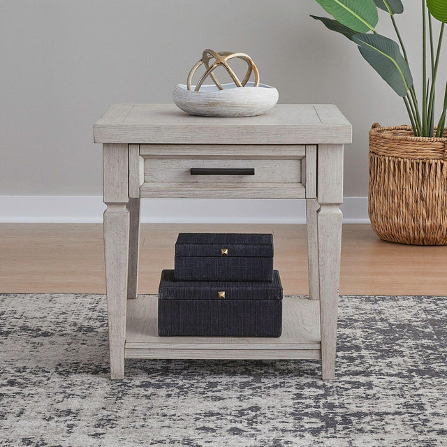 Liberty Furniture Caruso Heights - End Table - White