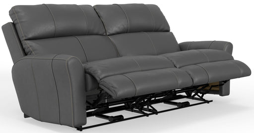 Catnapper Fredda - Italian Leather Match Power Zero Gravity Reclining Sofa with Power Adjustable Headrest - Anthracite