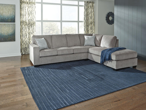 Ashley Altari - Alloy - Right Arm Facing Corner Chaise With Sleeper 2 Pc Sectional