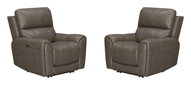 Parker House Hancock - Zero Gravity Power Recliner P3 (Set of 2) - Bette Hazel