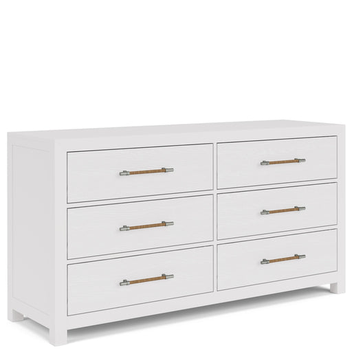 Riverside Furniture Rosalie - 6 Drawer Dresser - White - White