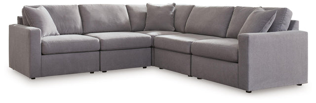 Ashley Modmax - Granite - 5-Piece Sectional