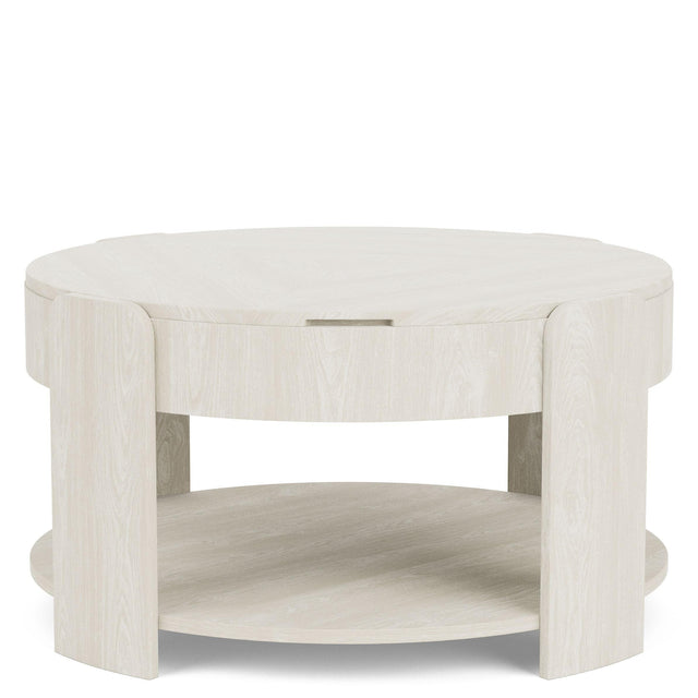 Riverside Furniture Eliza - 34" Lift Lid Cocktal Table - White