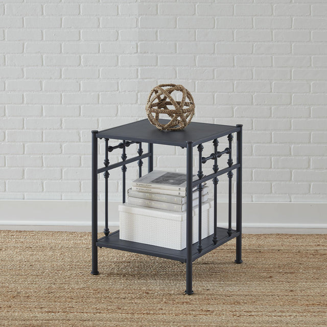 Liberty Furniture Vintage Series - Open Nightstand - Navy