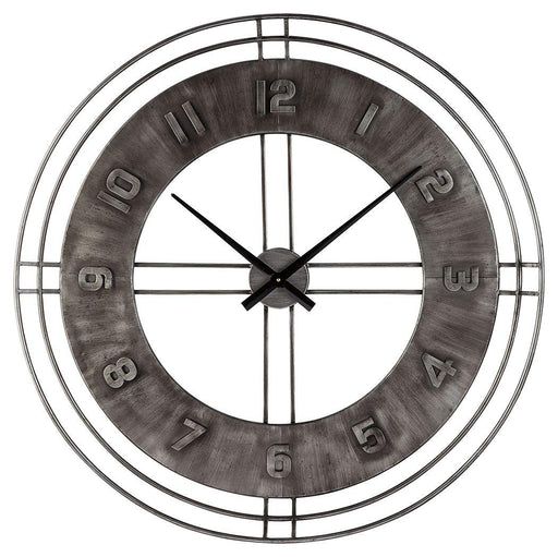 Ashley Ana Sofia Wall Clock - Antique Gray