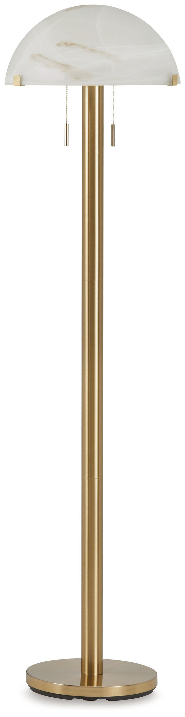 Ashley Tobbinsen Metal Floor Lamp (1/CN) - Brass Finish