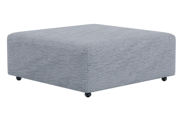 Catnapper Majesty - Castered Cocktail Ottoman - Shark