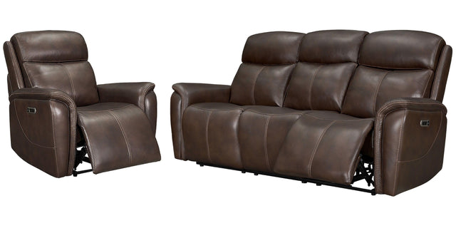 Parker House Cascade - Power Reclining Sofa & Recliner - Auburn