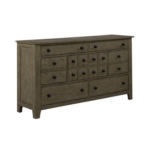 Liberty Furniture Grandpas Cabin - 7 Drawers Dresser - Light Brown