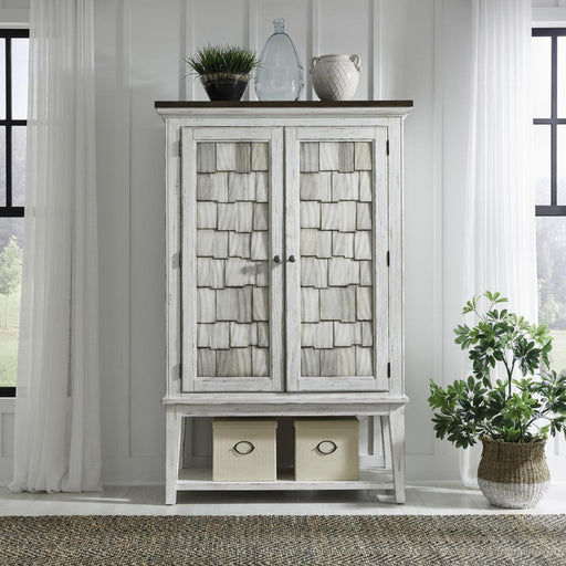 Liberty Furniture River Place - Bar Cabinet - White