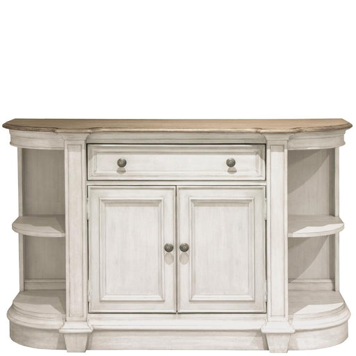 Riverside Furniture Southport - Sideboard - Antique Oak/Smokey White