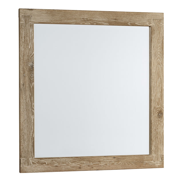 Vaughan-Bassett Dovetail - Landscape Mirror - Sun Bleached White