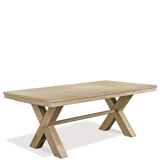 Riverside Furniture Sophie - Trestle Table - Natural