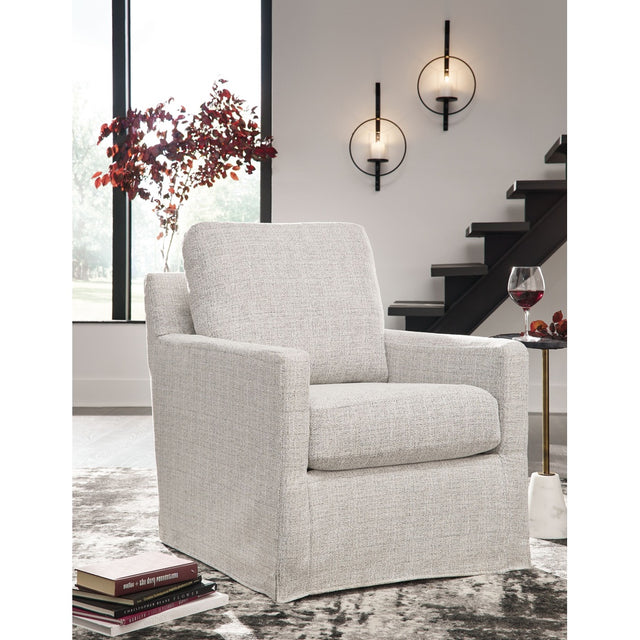 Ashley Nenana Next-Gen Nuvella Swivel Glider Accent Chair