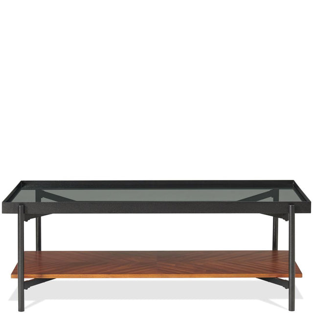 Riverside Furniture Lennox - Rectangle Cocktail Table - Rosewood