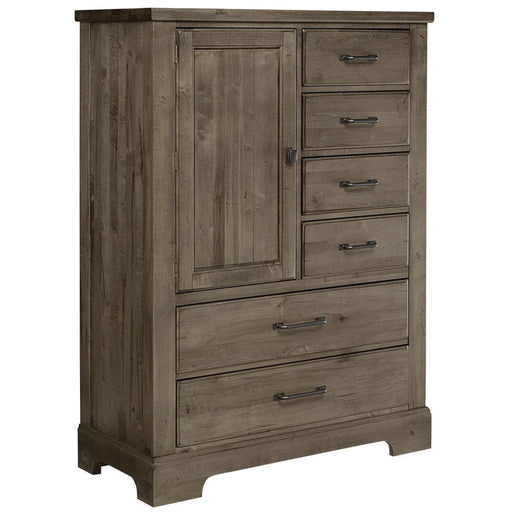 Vaughan-Bassett Cool Rustic - 6-Drawers Standing Chest - Stone Grey