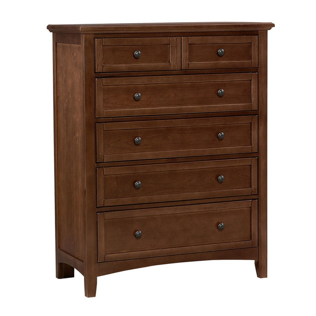 Vaughan-Bassett Bonanza - 5-Drawer Storage Chest - Cherry