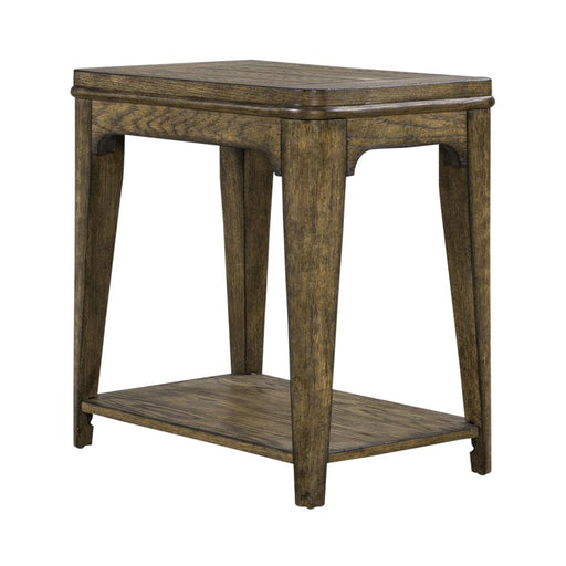 Liberty Ashford Chair Side Table - Medium Brown