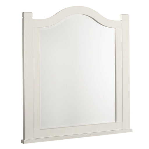 Vaughan-Bassett Bungalow - Arched Mirror - Lattice (Soft White)