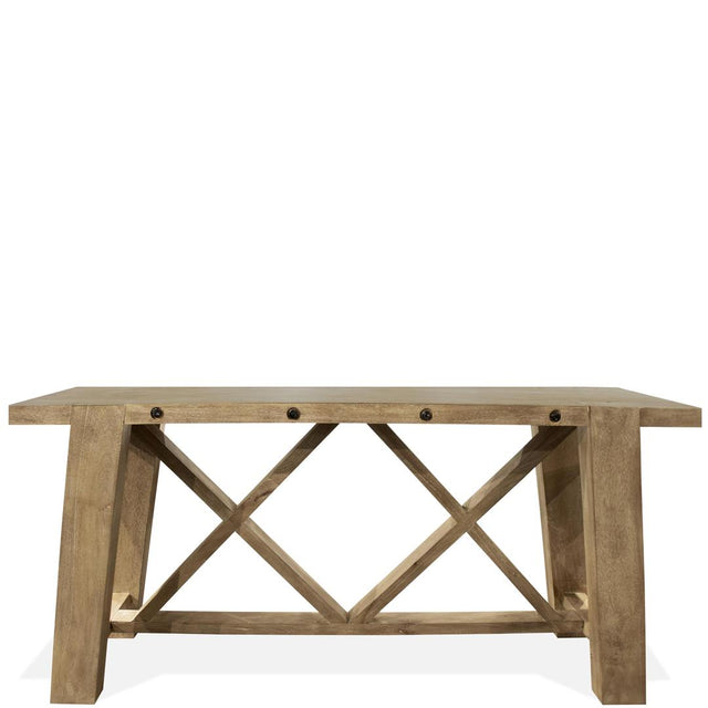 Riverside Furniture Gavin - Rectangular Console Table - Light Brown