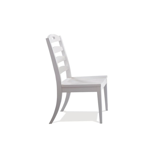 Riverside Furniture Cora - Ladderback Side Chair (Set of 2) - Cloud