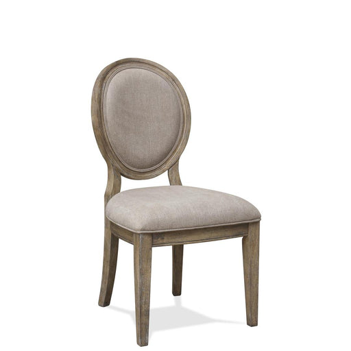 Riverside Furniture Sonora - Upholstered Oval Side Chair (Set of 2) - Snowy Desert