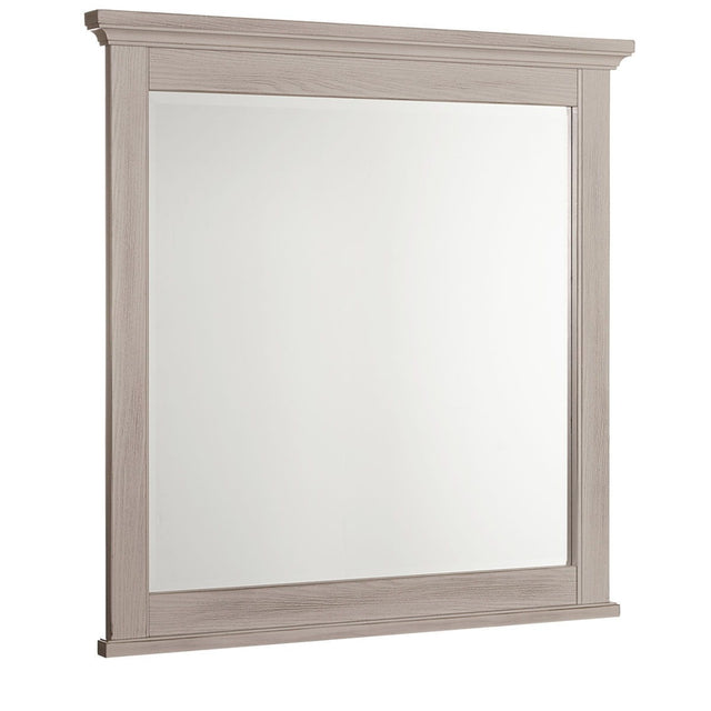 Vaughan-Bassett Bungalow - Landscape Mirror - Dover Grey Two Tone