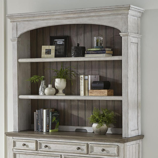 Liberty Heartland Credenza Hutch - White