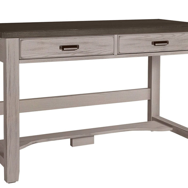 Vaughan-Bassett Bungalow - Laptop Desk - Dover Grey Two Tone