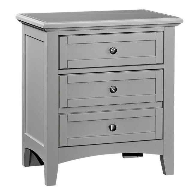 Vaughan-Bassett Bonanza - 2-Drawer Nightstand - Gray