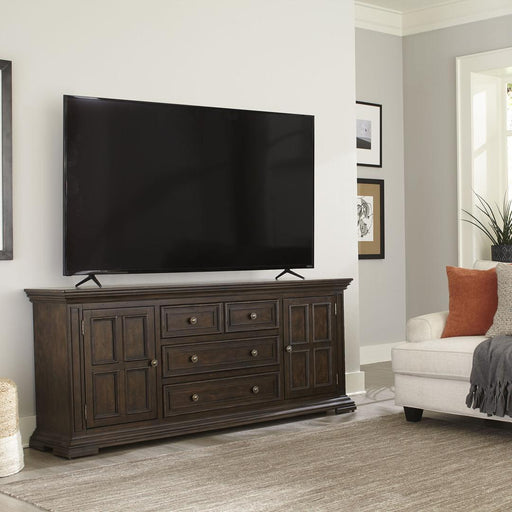 Liberty Big Valley 76 Inch TV Console - Light Brown