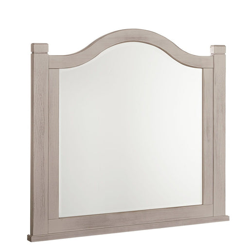 Vaughan-Bassett Bungalow - Master Arched Mirror - Dover Grey Two Tone