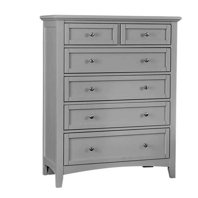 Vaughan-Bassett Bonanza - 5-Drawer Storage Chest - Gray