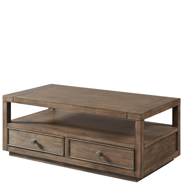 Riverside Furniture Denali - Cocktail Table - Toasted Acacia