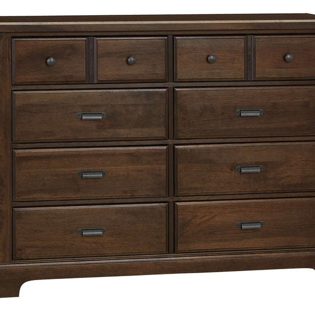 Vaughan-Bassett Lancaster County - Dresser - 8 Drawer - Light Brown