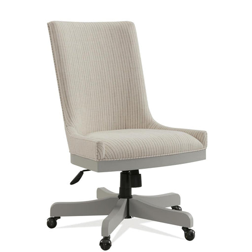 Riverside Furniture Osborne - Upholstered Desk Chair - Gray Skies