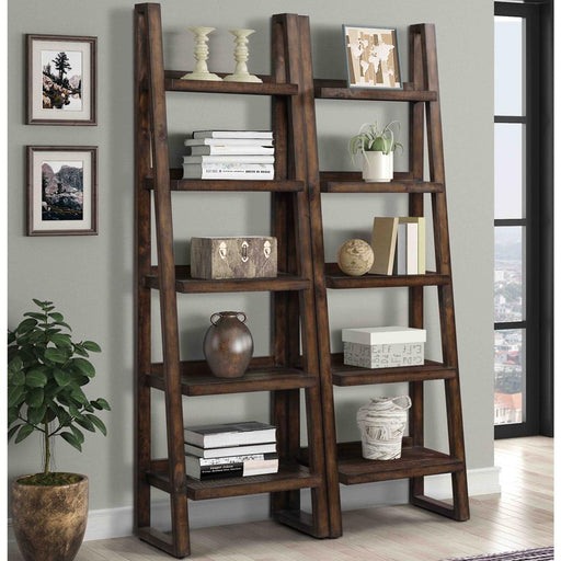 Parker House Tempe - Pair of Etagere Bookcases - Tobacco