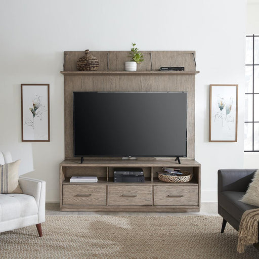 Liberty Furniture City Scape - Entertainment Center - Burnished Beige