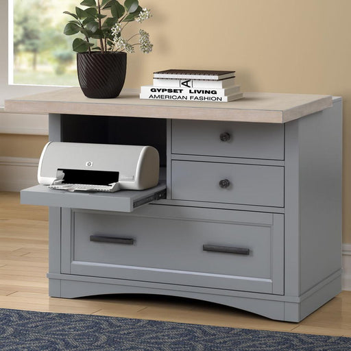 Parker House Americana Modern - Functional File with Power Center - Dove