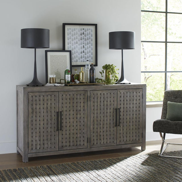 Liberty Furniture Winslow - Accent Buffet - Smokey Ash