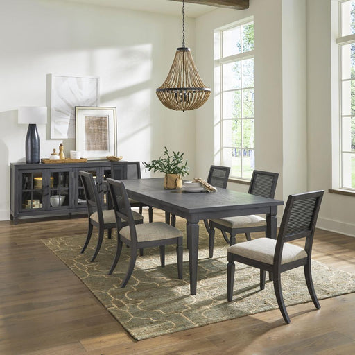 Liberty Caruso Heights 7 Piece Rectangular Table Set - Black