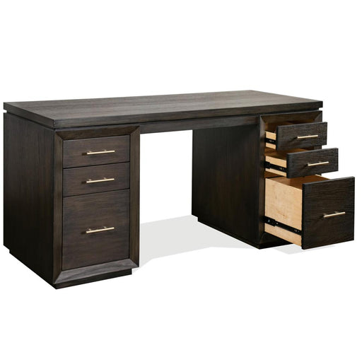 Riverside Furniture Prelude - Executive Desk - Dark Brown